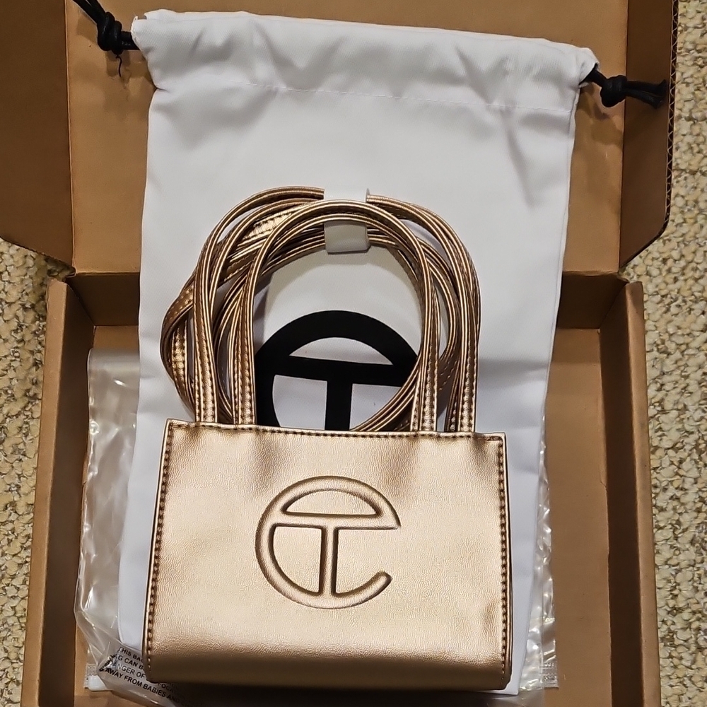 Telfar Gold Women's Bag